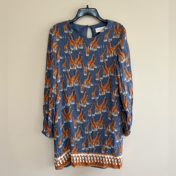 Anthropologie Corey Lynn Calter Giraffe Tunic Dress, size M - Picture 1 of 10